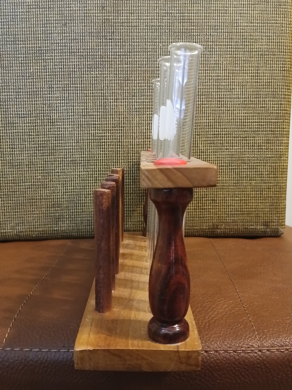 Wooden Test Tube Pyrex Set - Picture 3 of 6